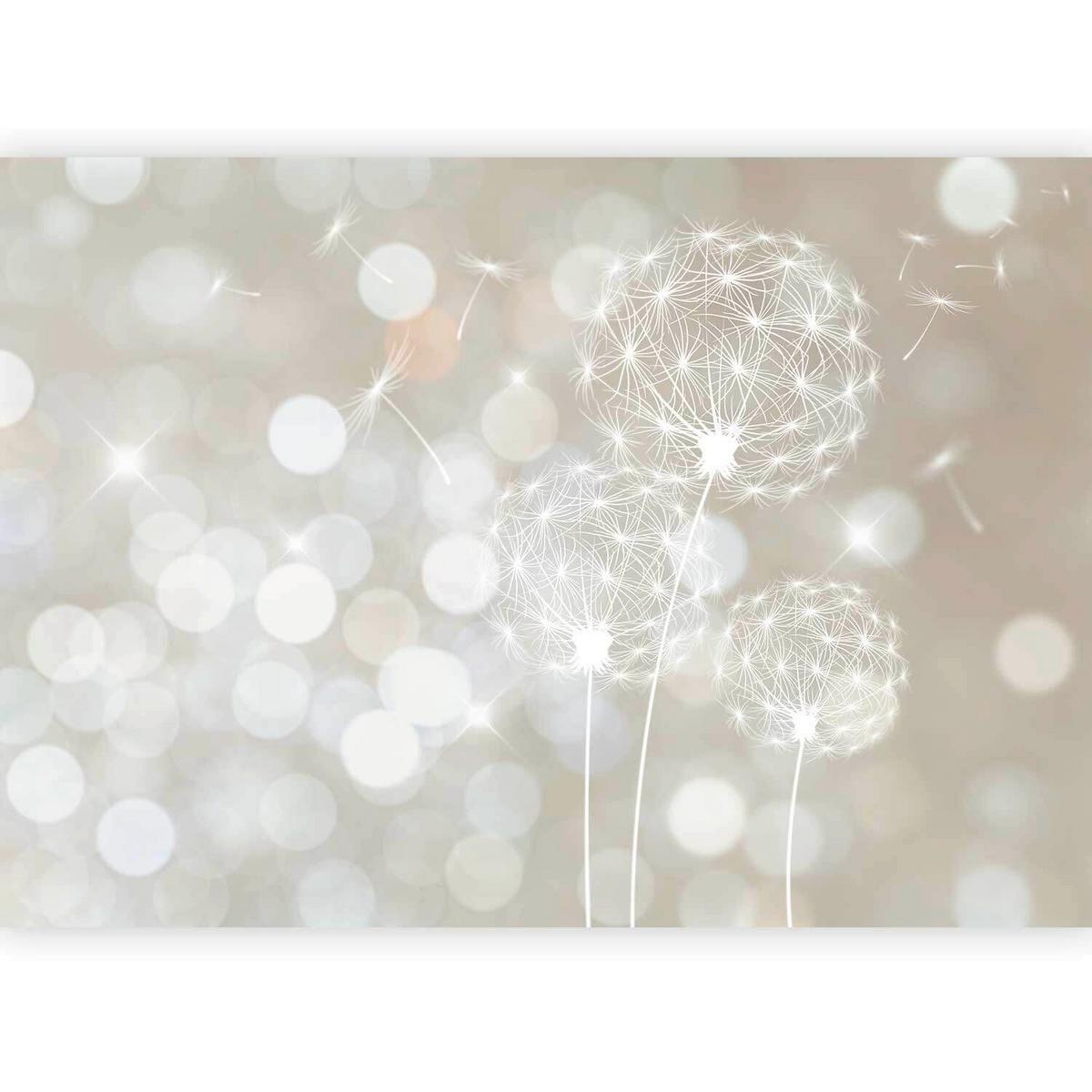 Fototapeta The Ballad Of Beauty, 250x175cm - bela/bež, Trendi, tekstil (250/175cm) - artgeist