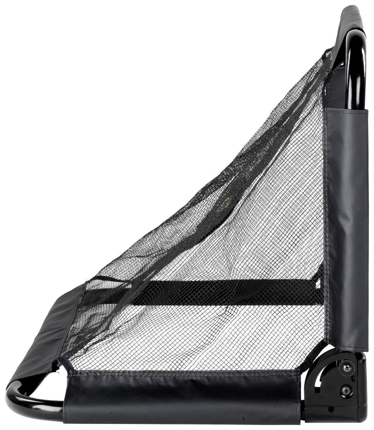 Nogometni Gol Exit Pico, 2 Kos - črna, Konvencionalno, kovina/umetna masa (90/60/60cm) - EXIT Toys