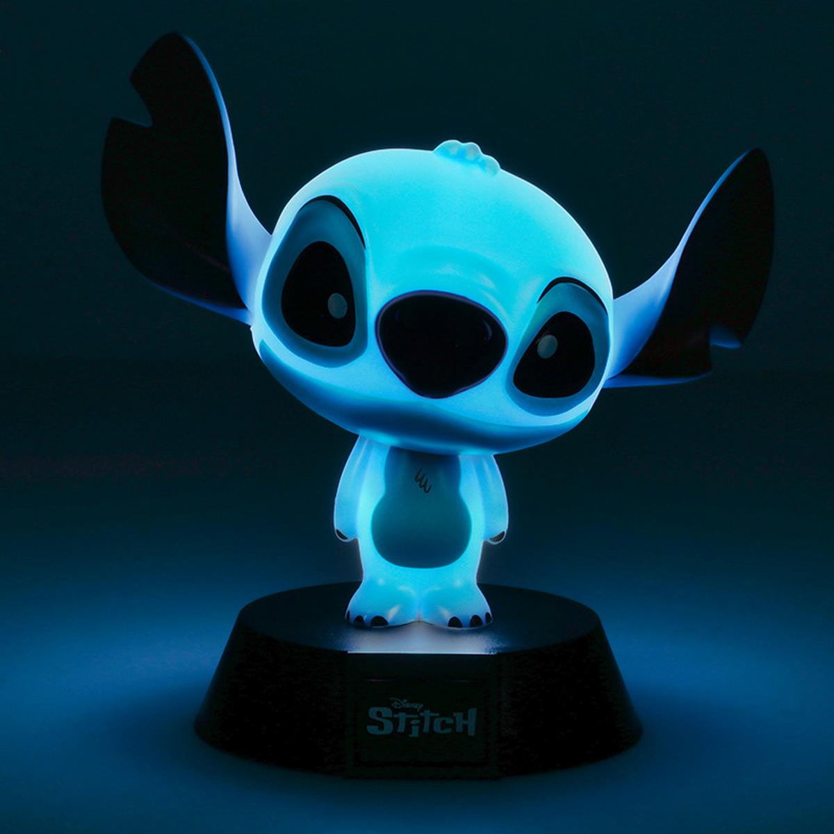 DEKORACJA ŚWIETLNA LED STITCH ICON LIGHT - niebieski/różnokolorowy, Basics, tworzywo sztuczne (7.7/10.8/7.7cm) - Disney