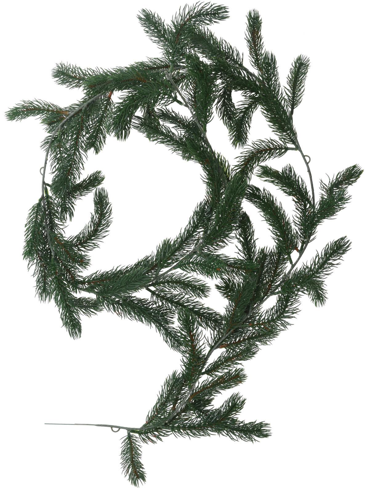 Fenyőgirland Joy - zöld, műanyag (180cm)