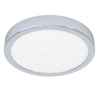 Deckenleuchte 901768_fueva 6-Z - Chromfarben/Weiss, Konventionell, Kunststoff/Metall (21.1/2,5cm) - Eglo