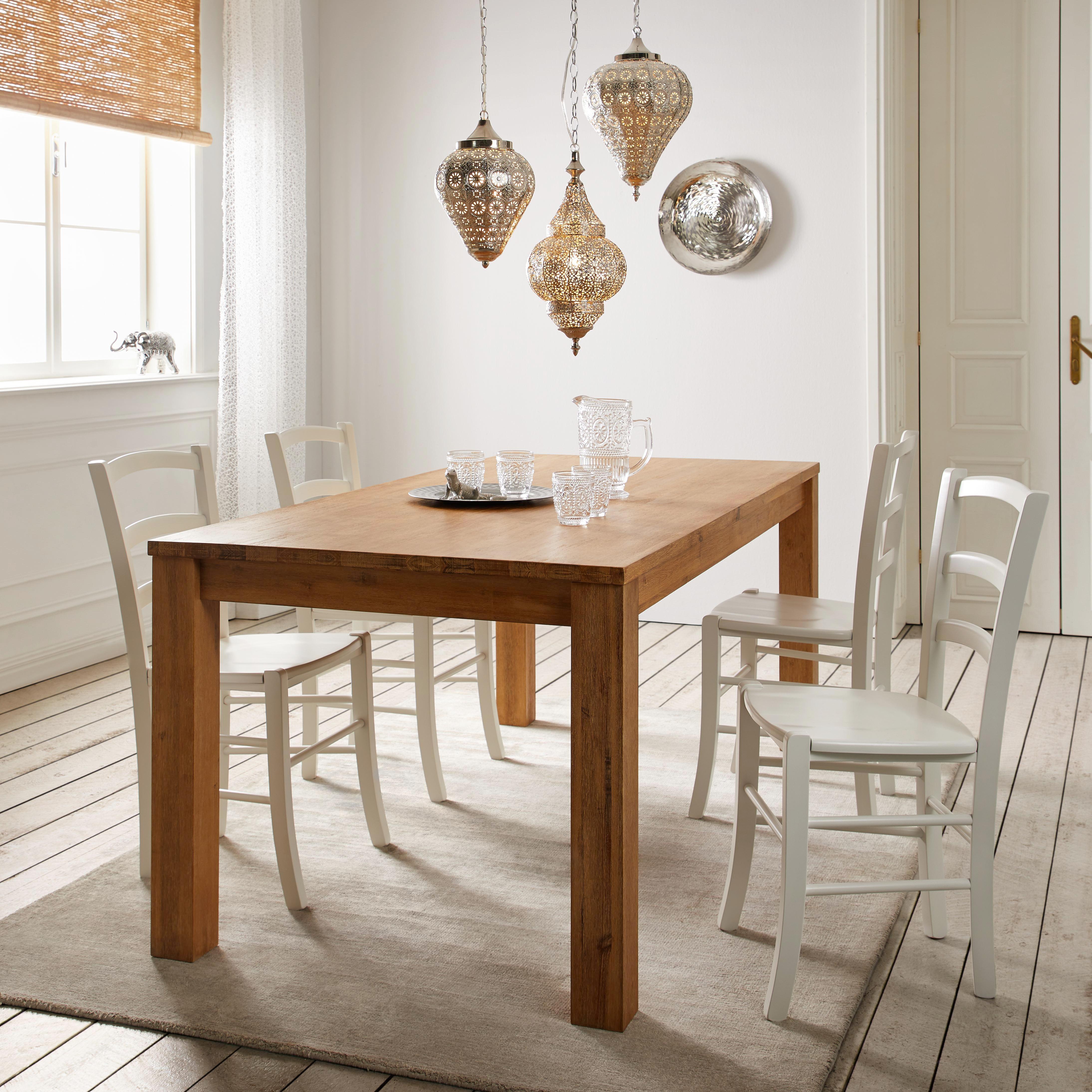 Esstisch aus Akazie Massiv online kaufen mömax