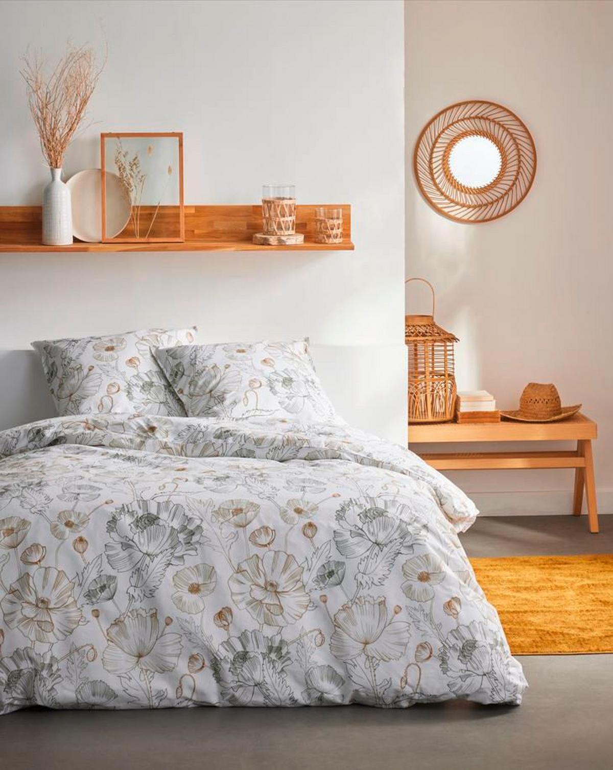 Lenjerie de pat Grey Passion cca. 220x200/2x50x70 CM - alb, Modern, textil (200/220cm)