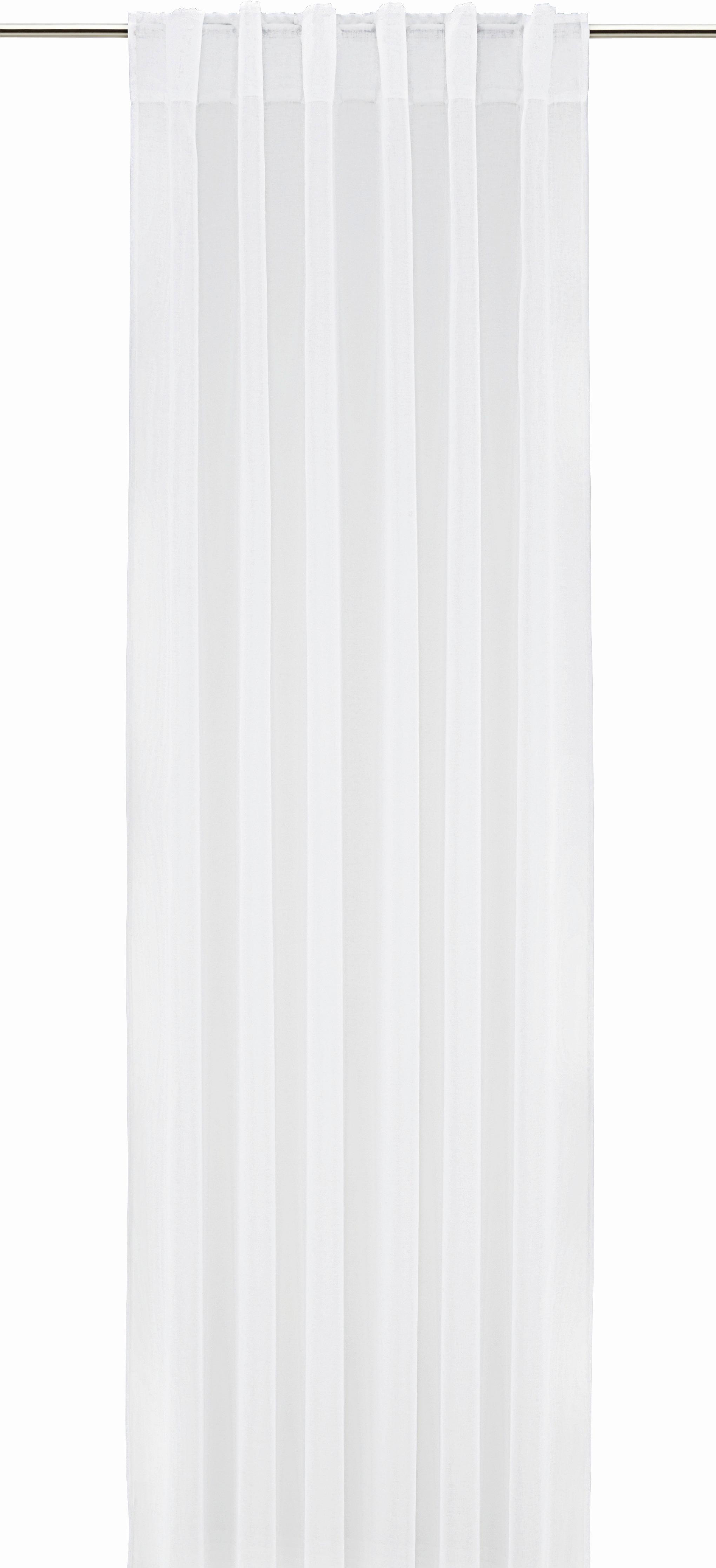 Fertigvorhang Tosca in Weiß, 2 Stk. - Weiß, Textil (140/245cm) - Modern Living