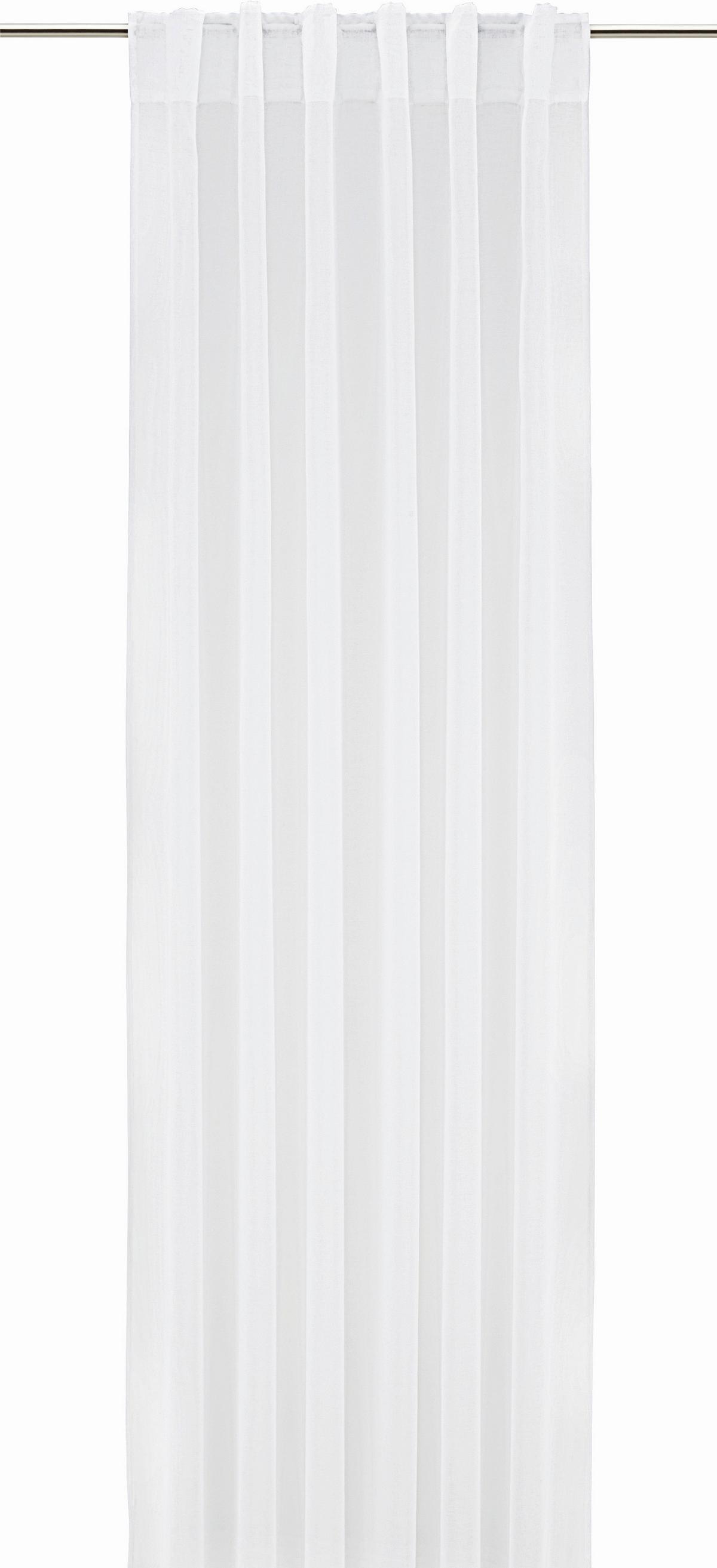 Perdea prefabricată Tosca - alb, textil (140/245cm) - Modern Living