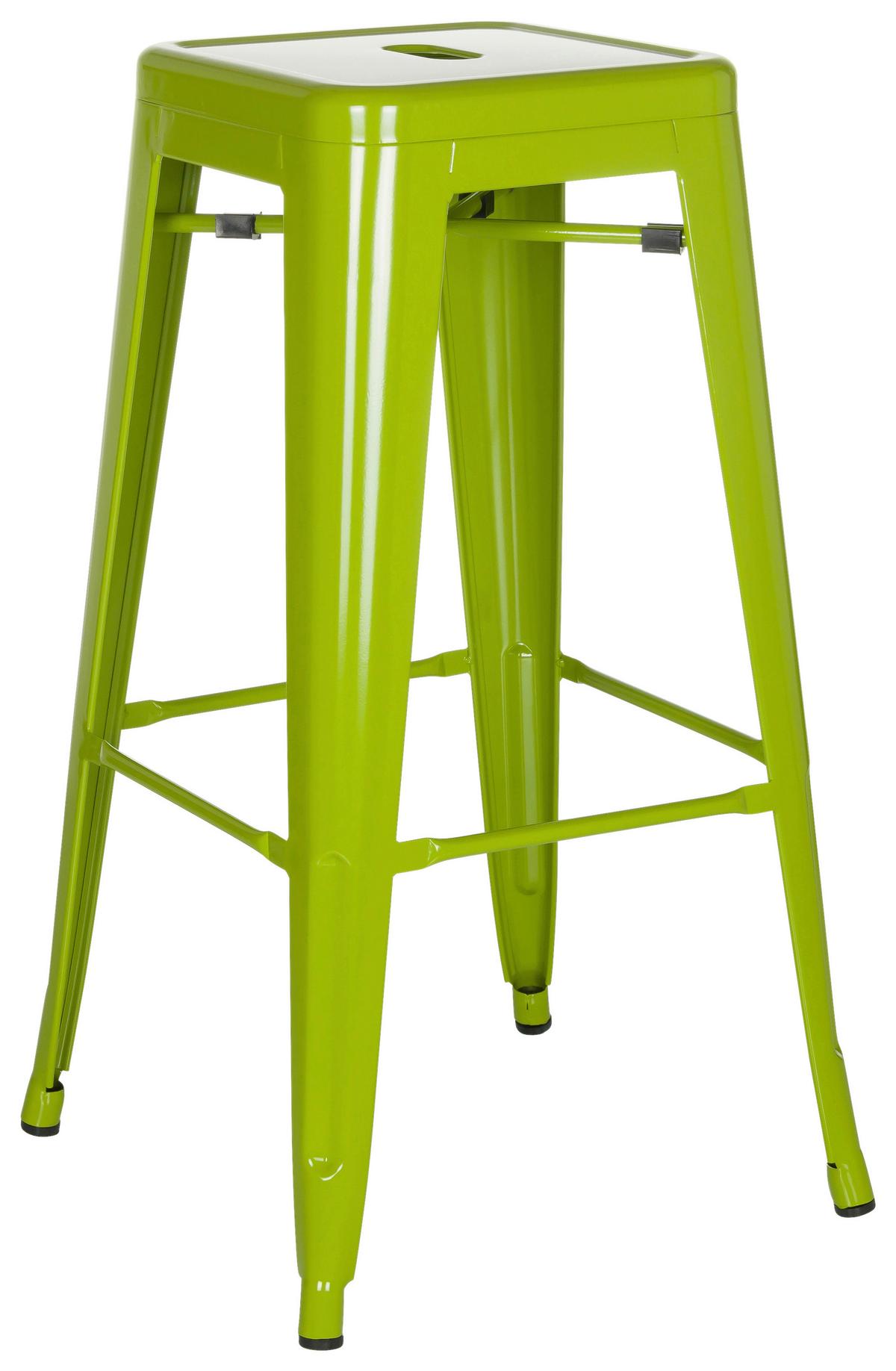 Barski Stol Vantaggio High, Zelena - zelena, Basics, kovina (44/77/44cm) - MID.YOU