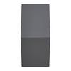 ÉTAGÈRE MURALE EDGE -TOP- -BASED/SB- - anthracite, MODERN, matériau en bois/verre (51/44/19cm) - Based