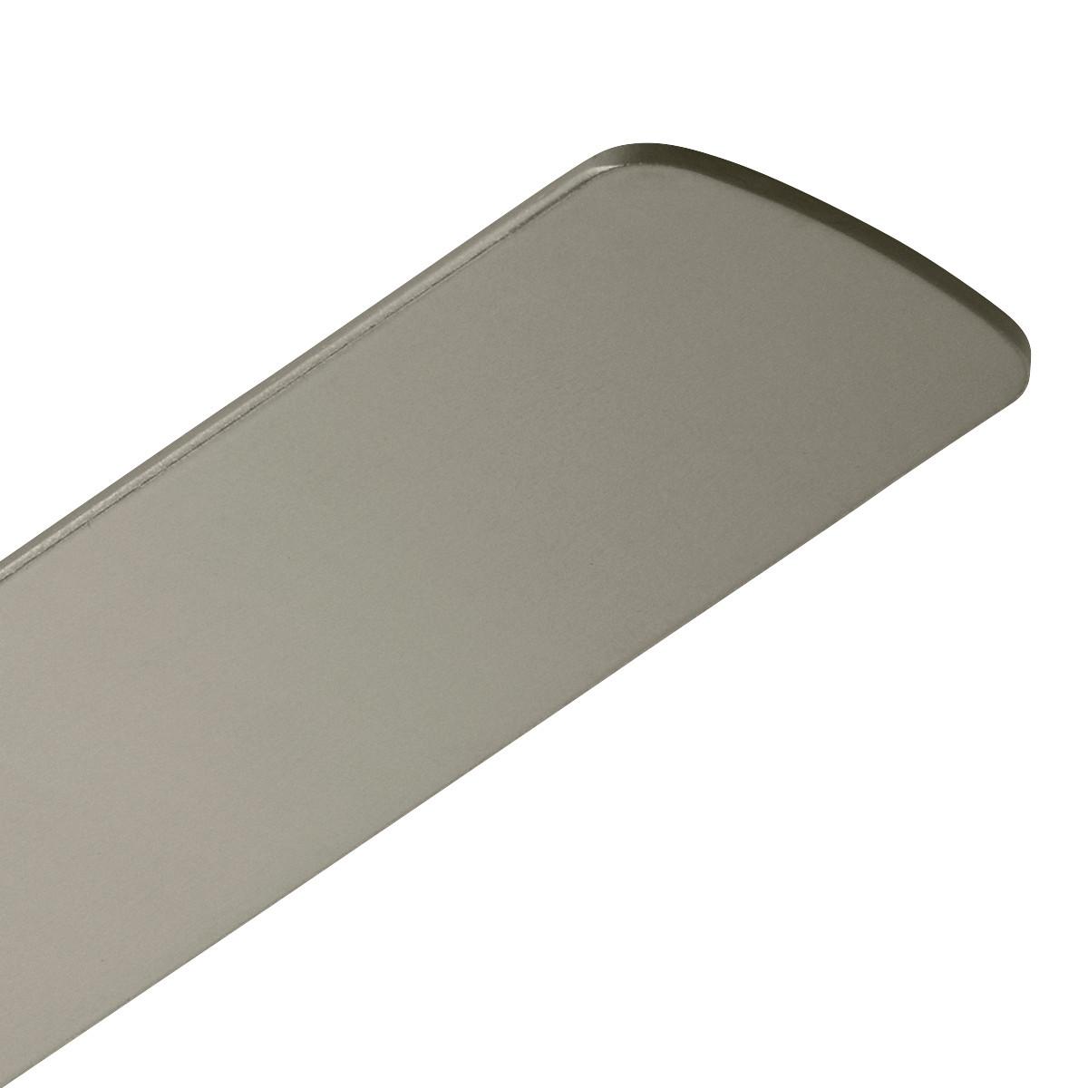 Stropni Ventilator Zeus Srebrna Boja - srebrne boje/boje nikla, Design, drvo/metal (152/46cm)