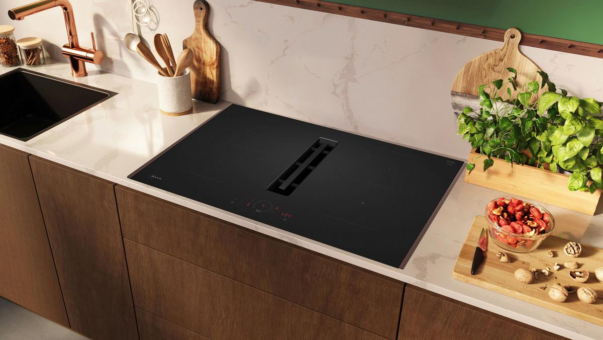 Backofenset BXPOWER8VM Graphitfarben - Graphitfarben, MODERN, Glas/Metall (59,4/59,5/54,8cm) - Neff