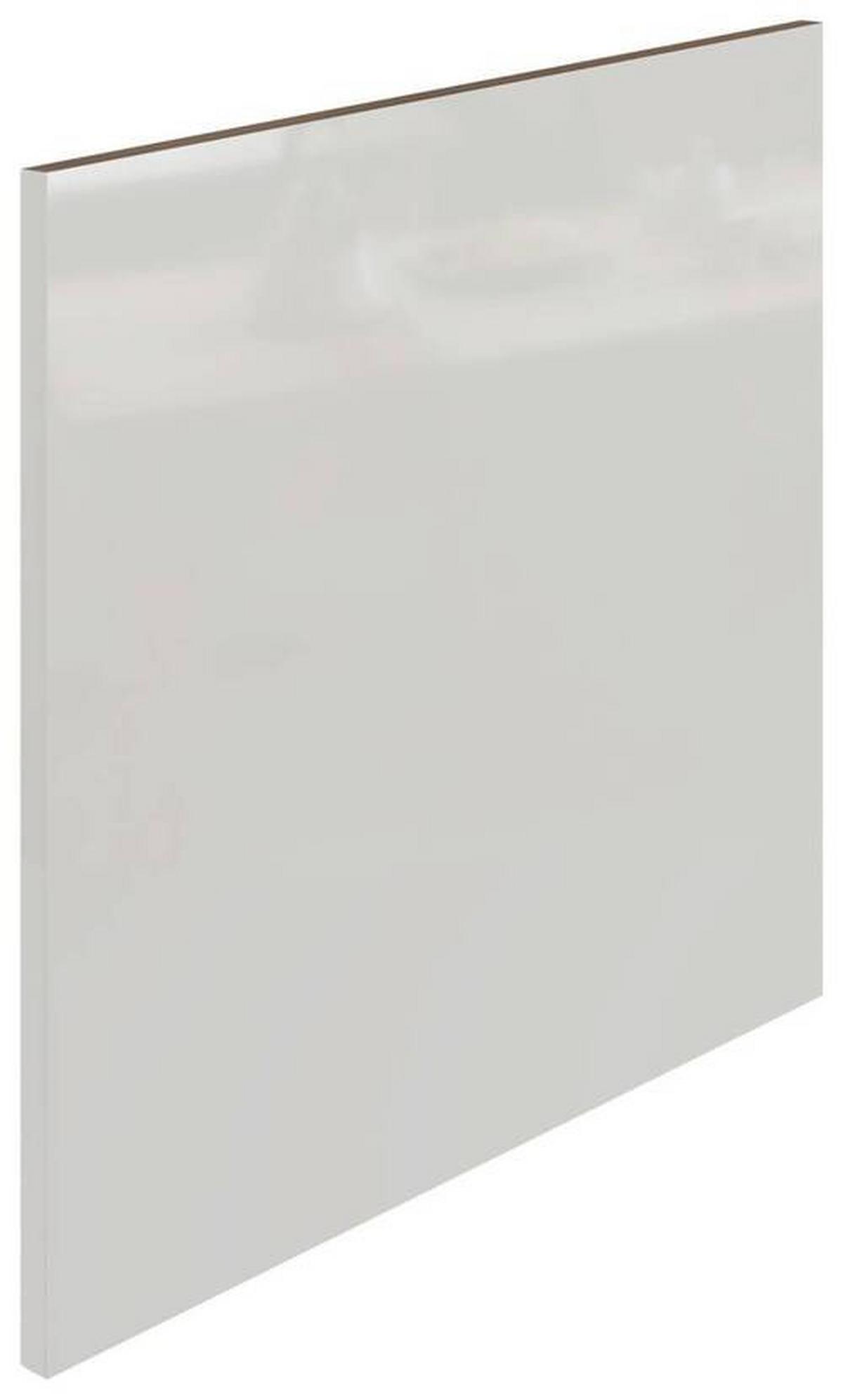 Vrata Pomivalnega Stroja Levi, Svetlo Siva, Š. 60 Cm - siva, Moderno, leseni material (59,4/54,5cm) - FlexWell