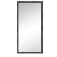 Wandspiegel In Schwarz/silberfarben - Silberfarben/Schwarz, Modern, Glas/Holz (100/200cm) - Premium Living