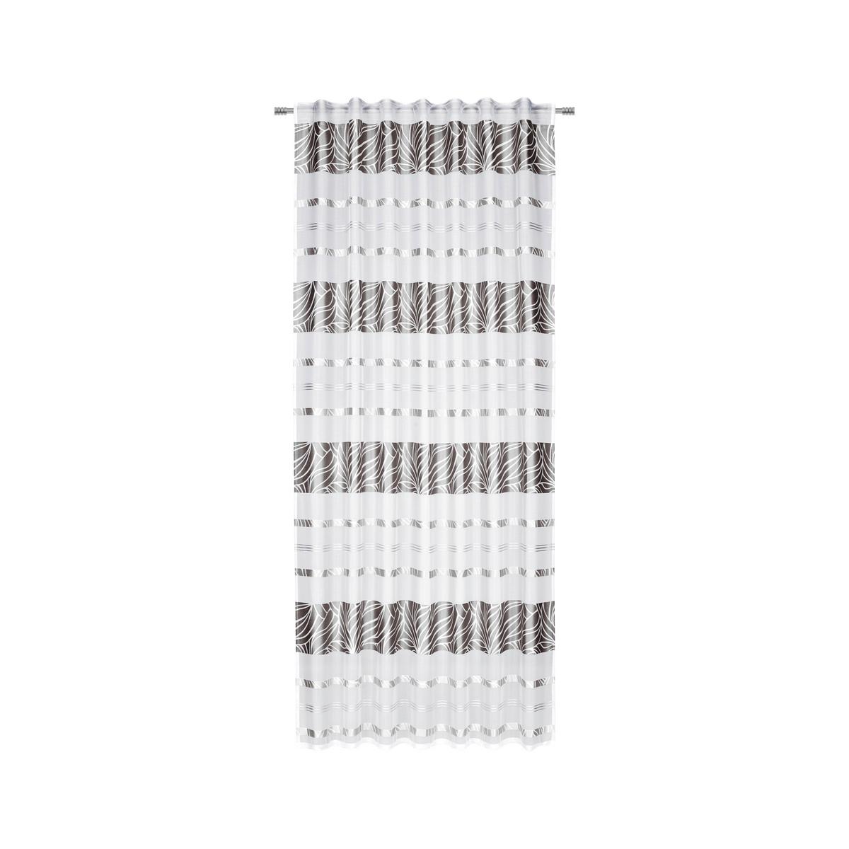 Fertigvorhang Anita Grau 140x245cm - Grau, Konventionell (140/245cm) - Modern Living