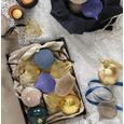 Christbaumkugel Julitta Goldfarben - Goldfarben, Glas (8cm)