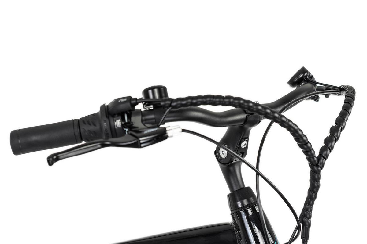 Elektrofahrrad Alu-city Herren Adore 28" 113e - Schwarz, Design, Metall - Atrigo