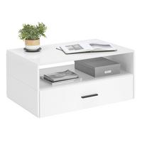 Klubska Miza Avanti, Bela - bela, Moderno, leseni material (93,2/42,7/60,2cm) - Hom`in