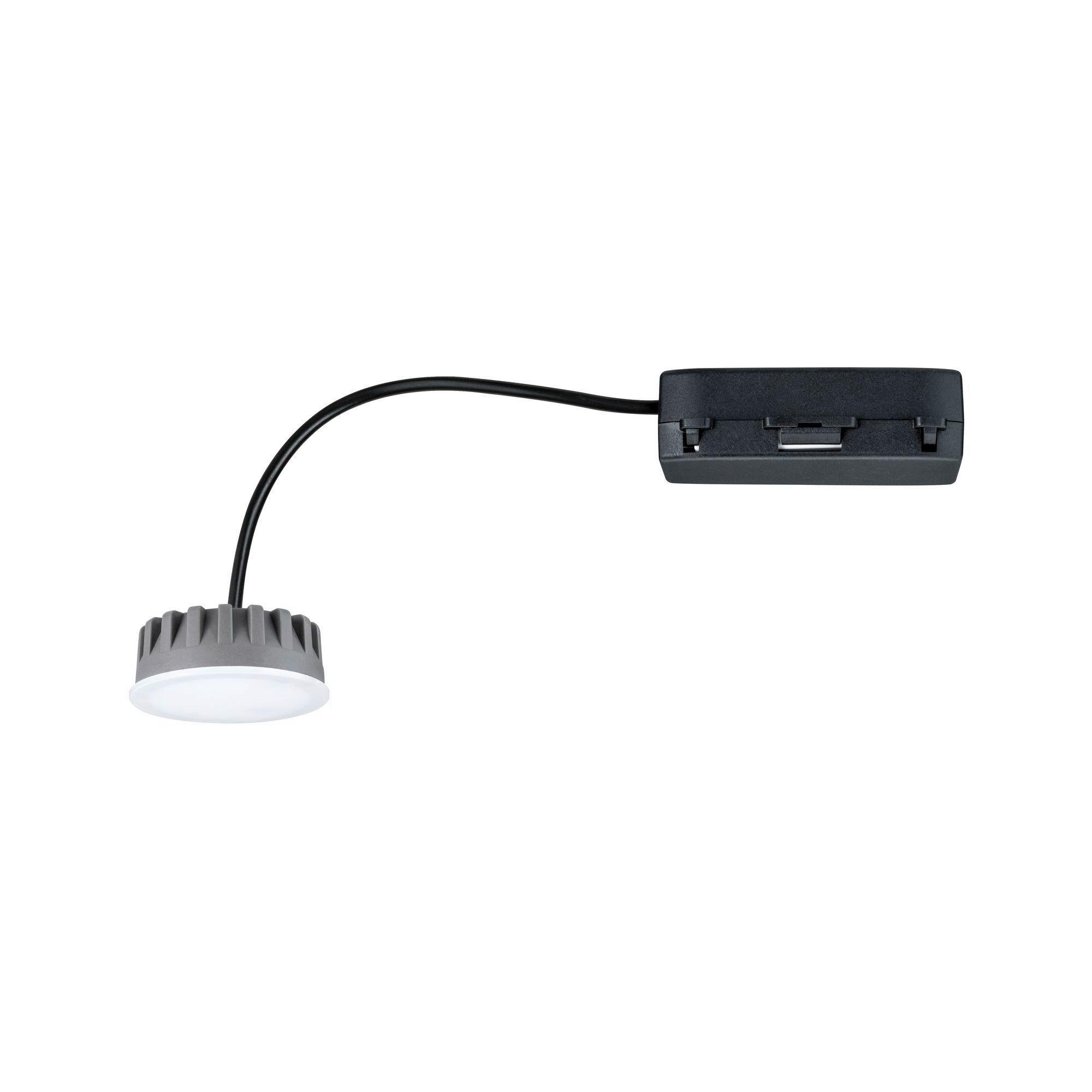 Deckenleuchte Downlight LED in Creme max. 6 Watt - Creme, Basics, Kunststoff (5,0/3,5cm) - Paulmann