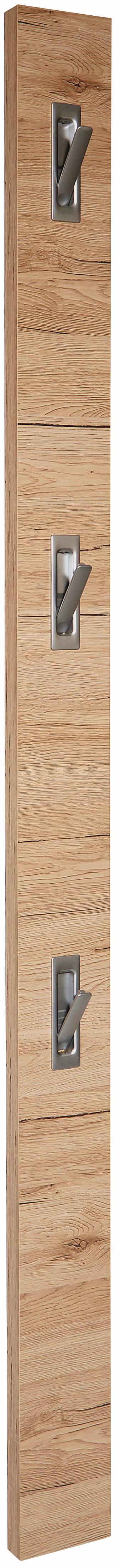 Cuier perete Enzo - culoare lemn arin/maro deschis, Modern, material pe bază de lemn (12/175/2,8cm) - Modern Living