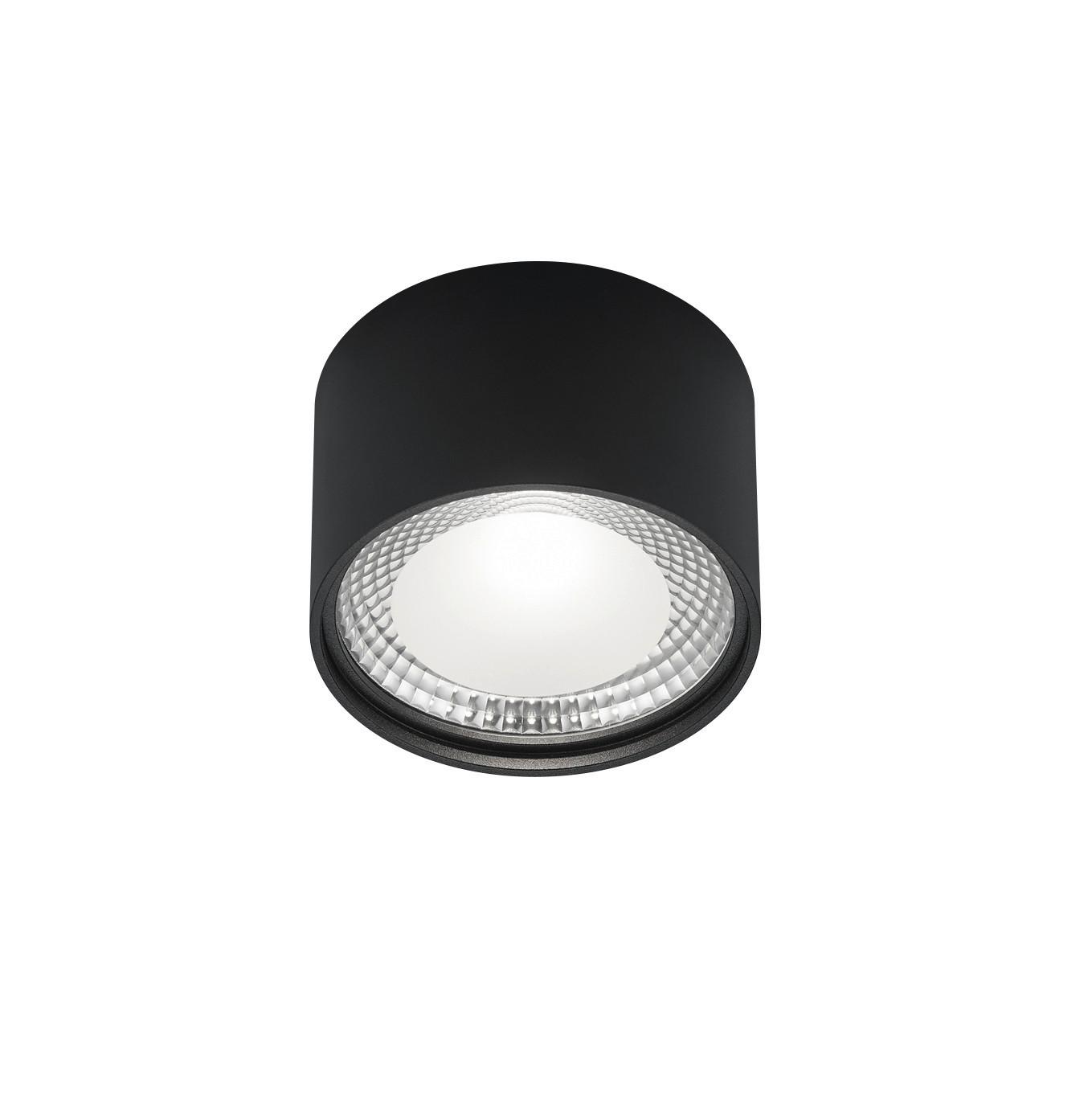 LAMPA/MONTAŻ NA MEBLACH 15/1946.22 KARI - czarny, Design, metal/szkło (11,5/7,5cm) - Helestra