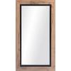 VÄGGSPEGEL FOREST -EXKLUSIV- - ekfärgad, Modern, trämaterial/glas (55/165cm) - Mömax