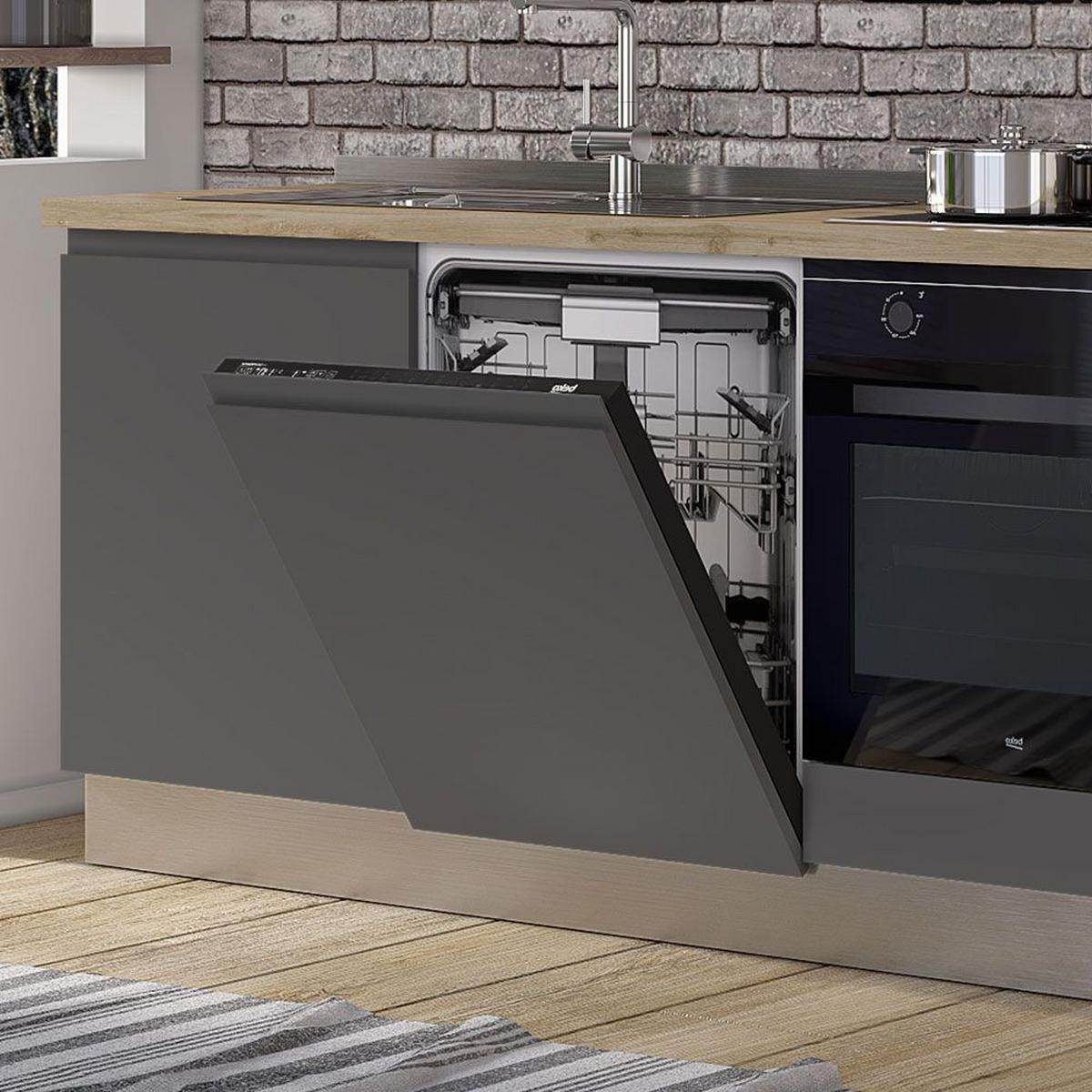 Blok Kuhinja S Aparatima Gilda Gola - bijela/boje hrasta, Moderno, drvni materijal/drvo (285/216/60cm) - Modern Living