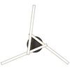LED-TAKLAMPA ITO - svart, Modern, metall/plast (56/56/11cm) - Mömax
