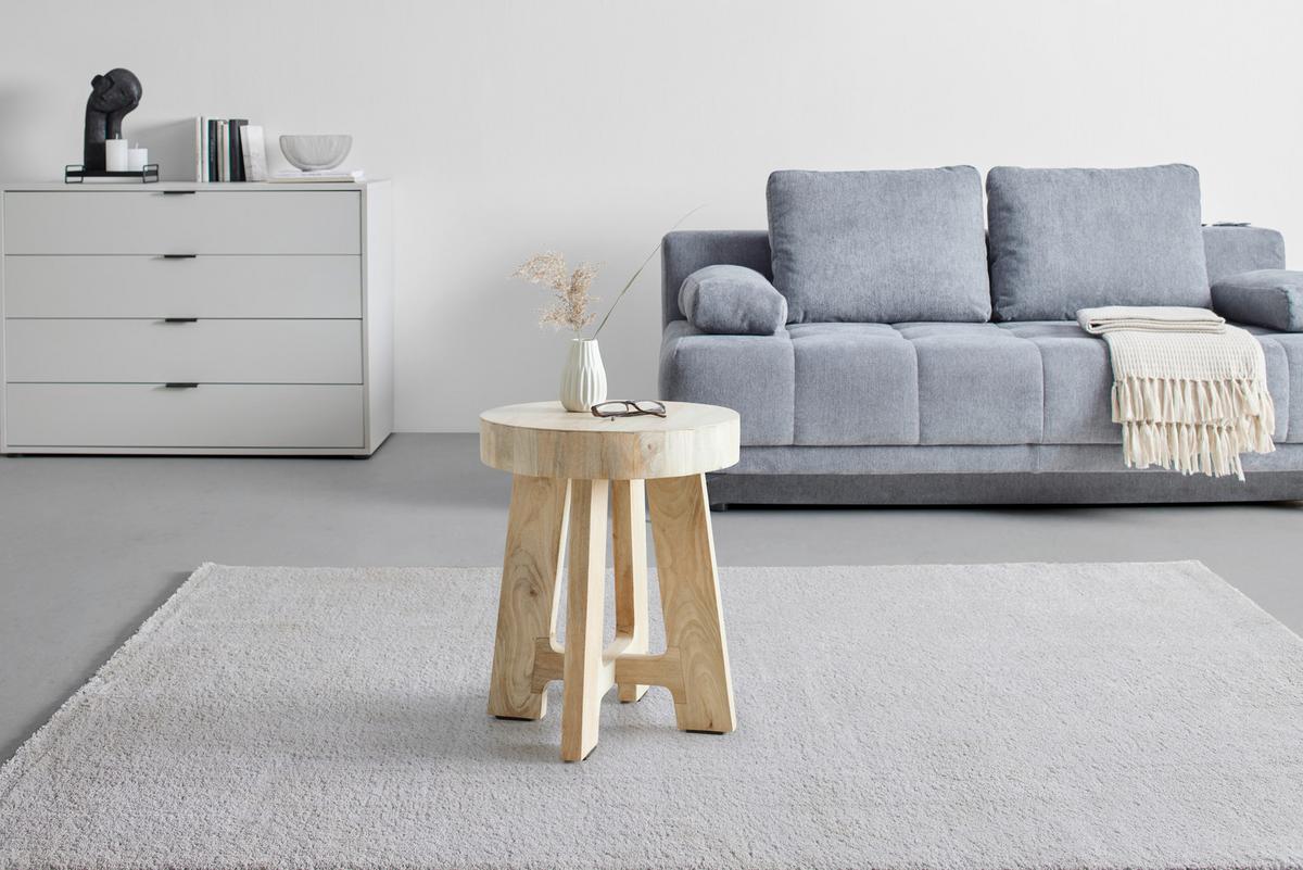 Beistelltisch Alex II in Naturfarben - Naturfarben, Natur, Holz (46/56/46cm) - Zandiara