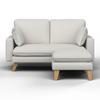 SOFFA ILLA - ljusgrå, Modern, trä/textil (154/84/86cm) - Bessagi Home