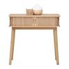 KONSOL SKANDY - naturfärgad, Modern, trämaterial/trä (80/78/30cm) - Premium Living