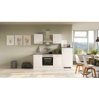 Kuhinjski Blok Z Aparati Lucca, Bela - bela/barve aluminija, Moderno, umetna masa/leseni material (220,5cm) - FlexWell