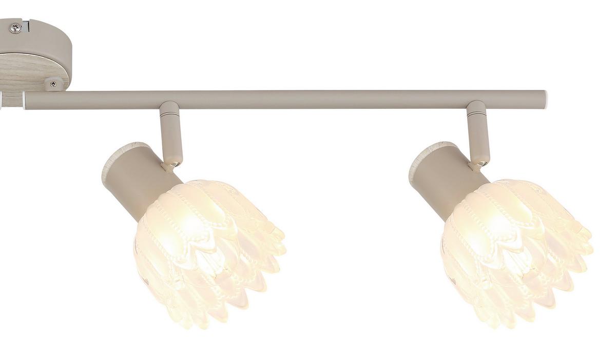 Reflektor Planta - boje pijeska, Konvencionalno, staklo/metal (70/9/15,5cm) - Globo