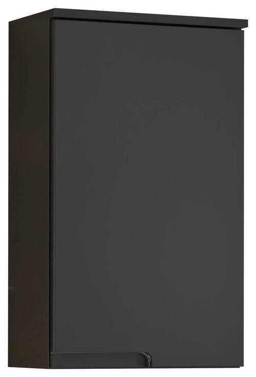 SZAFKA WISZĄCA SPICE - czarny, Modern, materiał drewnopochodny (40/67/23cm) - MID.YOU