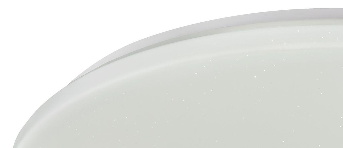 Stropna Led-svetilka Ria, S Sijalko - bela, Basics, kovina/umetna masa (55/6,8cm) - Globo