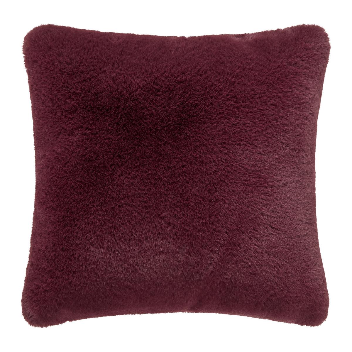 Krznena Blazina Liz - barve slive, Moderno, tekstil (45/45cm) - Premium Living
