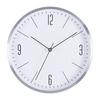 Wanduhr Jesper Ø ca. 30,5cm - Silberfarben, MODERN, Glas/Metall (30,5/30,5/4cm) - Mömax