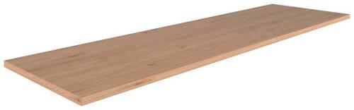Arbeitsplatte APL220 in Eichefarben ca. 60x220cm - Eichefarben, Holzwerkstoff (220/60cm) - FlexWell