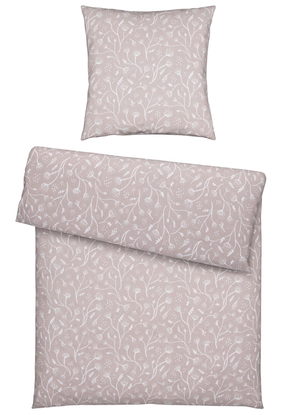 Bettwäsche Frida Sandfarben ca. 135x200cm - Sandfarben, KONVENTIONELL, Textil (135/200cm) - Modern Living
