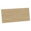 Kopfteil Unit 90 in Eichefarben - Eichefarben, Konventionell, Holzwerkstoff (105/45,5/1,6cm) - Based