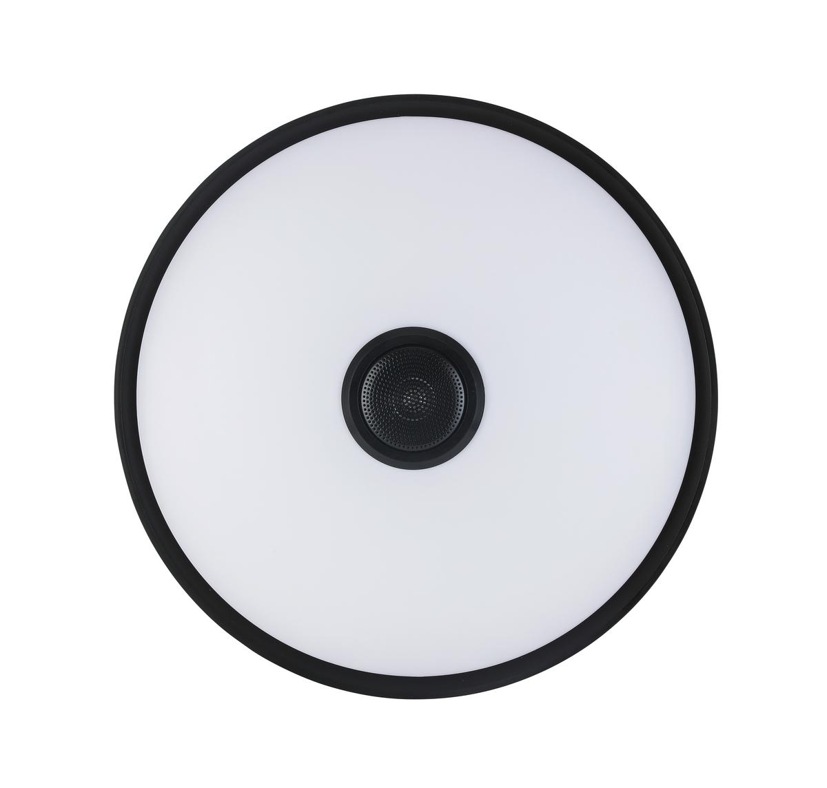 Led Smart Mennyezeti Lámpa Mirsada - fekete/fehér, műanyag/fém (42/8,5cm) - Premium Living