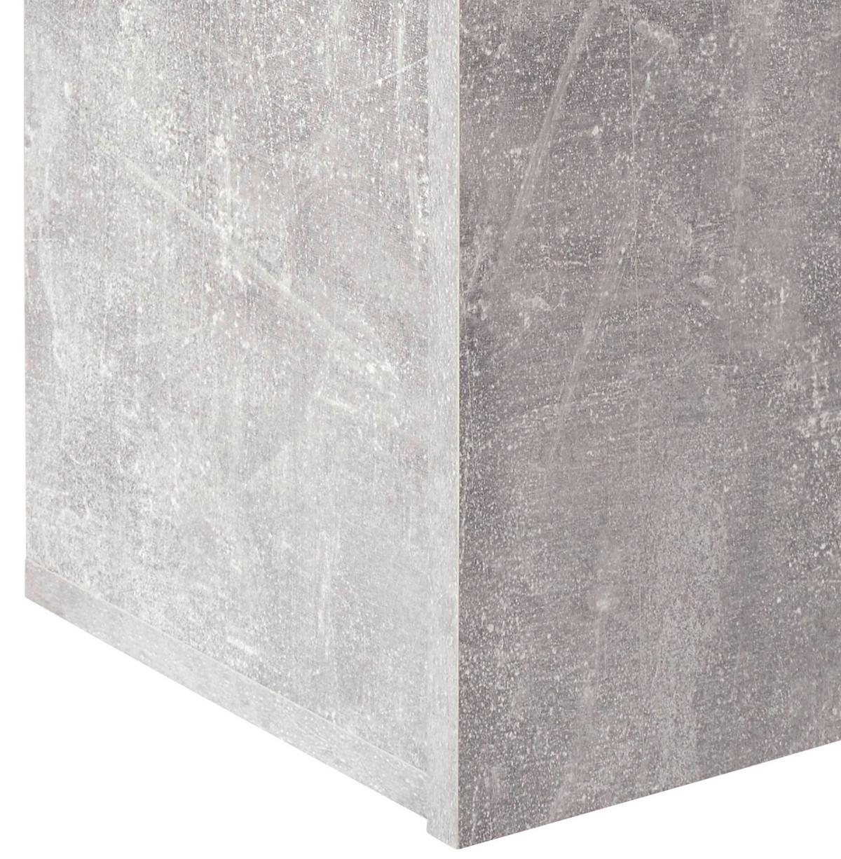 Zidna Polica Halma - siva, Moderno, drvni materijal (26,5/75/28cm) - Modern Living