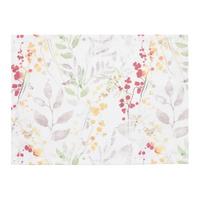 Tischset Steffi in Rot/Weiß ca. 33x45cm - Rot, LIFESTYLE, Textil (33/45cm) - Mary's