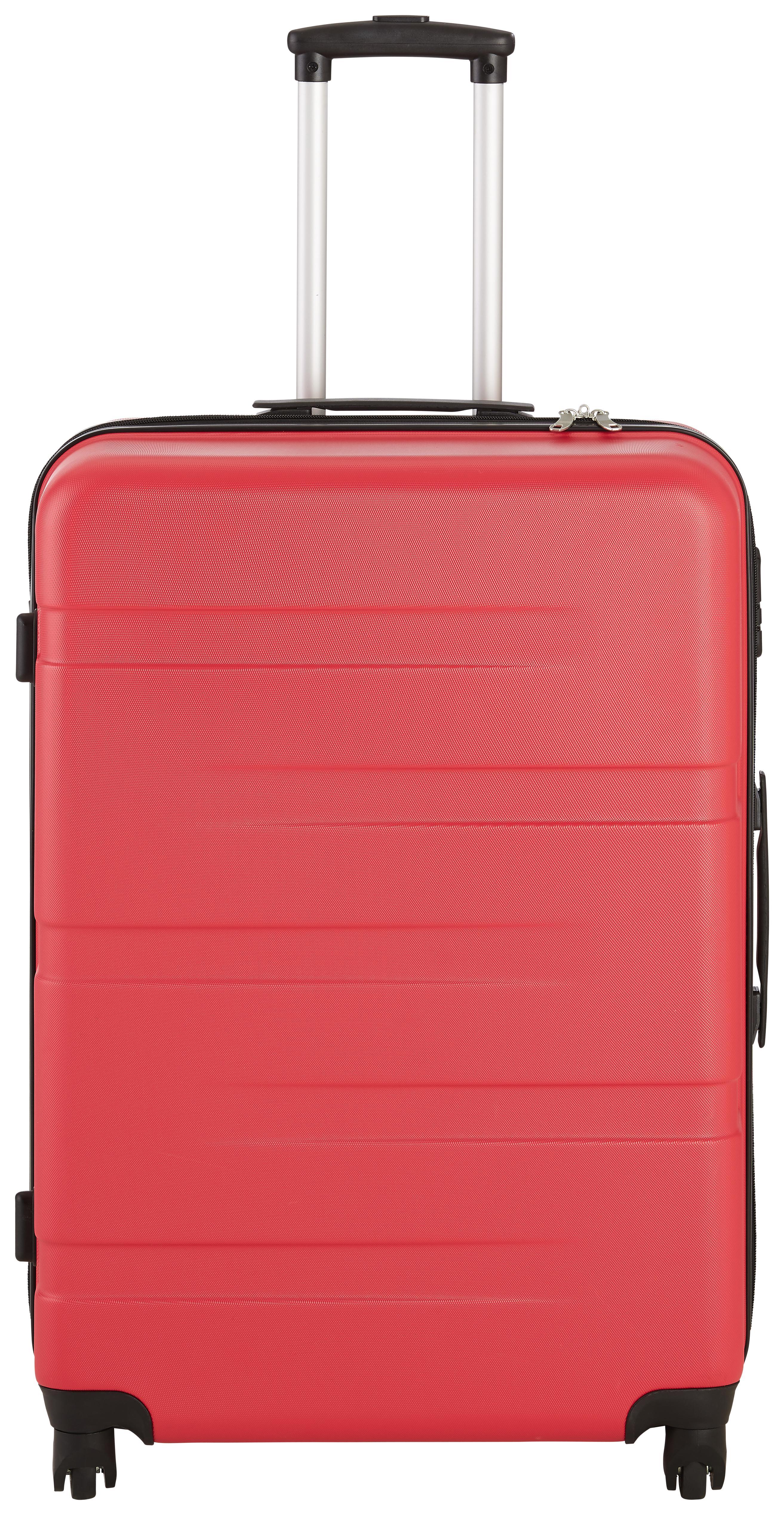 Reisekoffer Arizona - L pink - Pink, MODERN, Kunststoff (52/77/29cm) - Mömax modern living