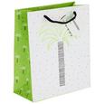 Geschenktasche Jana Bunt - Goldfarben/Schwarz, Papier (18/21/8cm)