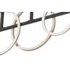 LED-TAKLAMPA CARSTEN - champagne/svart, Basics, metall/plast (95/40/7cm)
