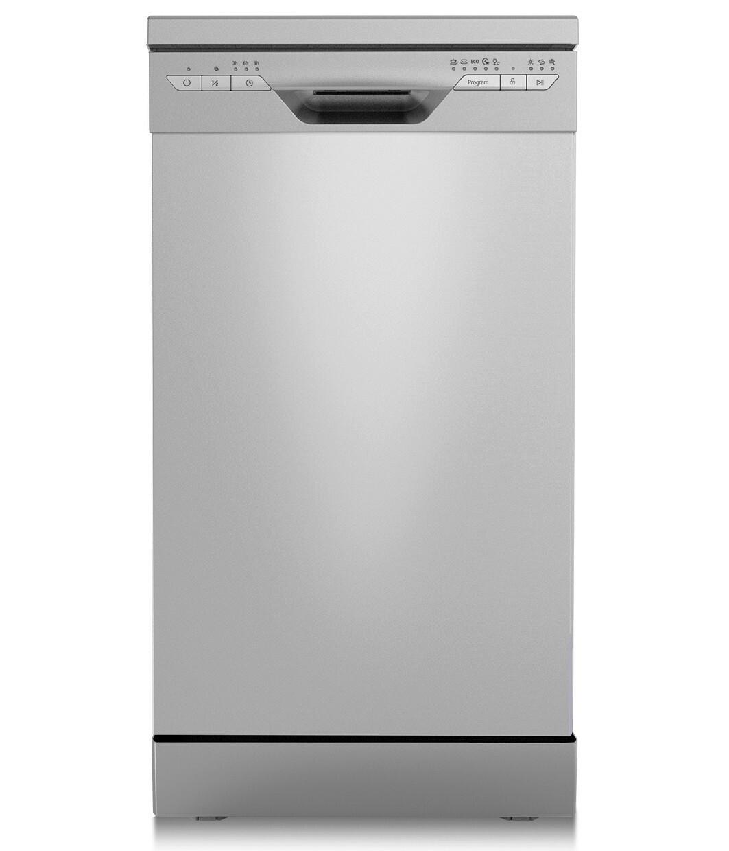 Geschirrspüler GSP9-4ES Silberfarben - Silberfarben, Trend, Kunststoff/Metall (44,8/84,5/60cm) - PKM