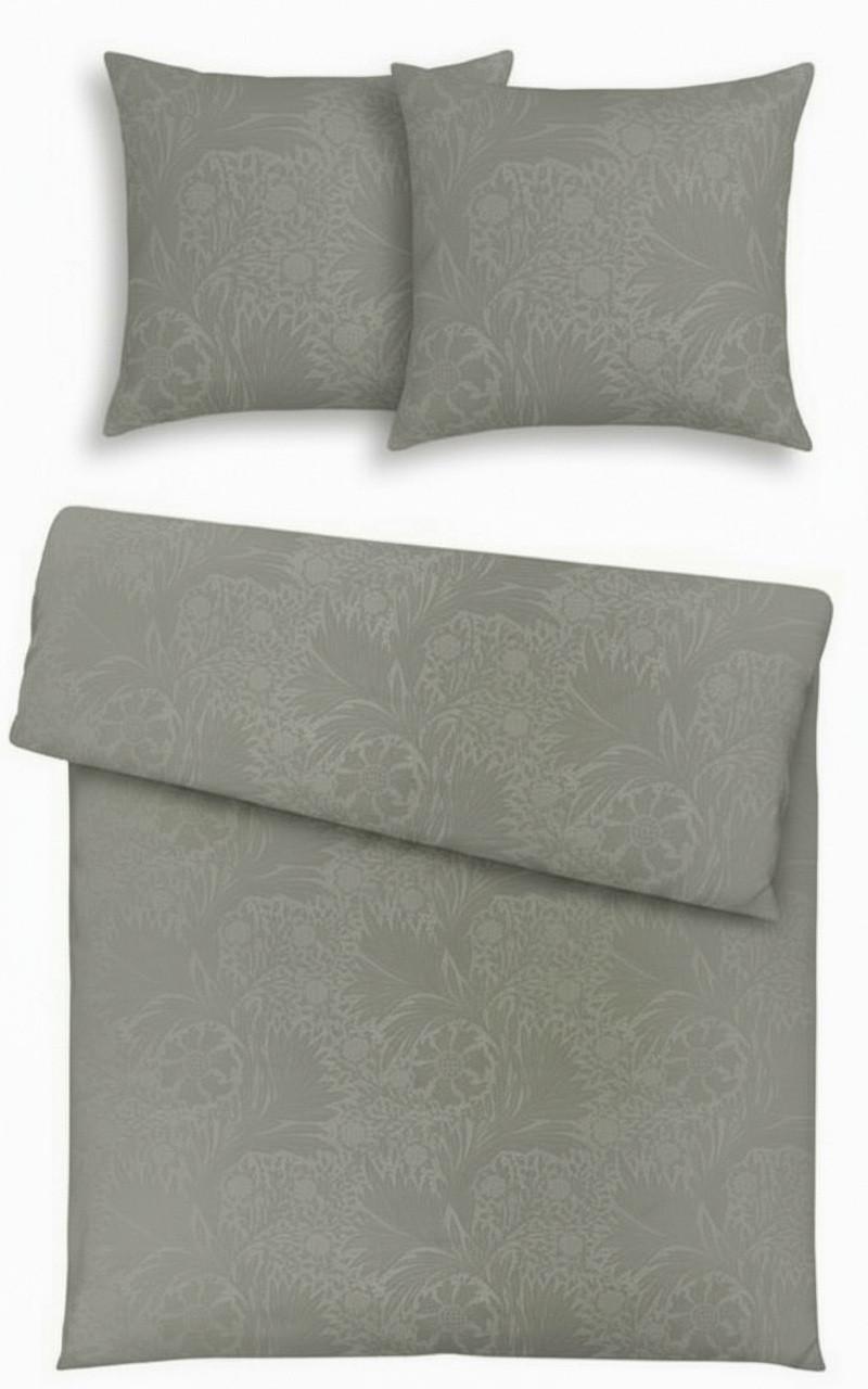 Bettwäsche Ornament XXL Hellgrau ca. 200x200cm - Hellgrau, Textil (200/200cm) - Mömax