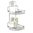 Zuhany Polc Milano 2 B991736 - Ezüst, konvencionális, Fém (16,5/36/16,5cm) - Ombra Zuhany Polc Milano 2 B991736 - Ezüst, konvencionális, Fém (16,5/36/16,5cm) - Ombra
