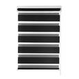 Rulou Zebră Thomas - negru, plastic/textil (140/160cm) - Premium Living Rulou Zebră Thomas - negru, plastic/textil (140/160cm) - Premium Living