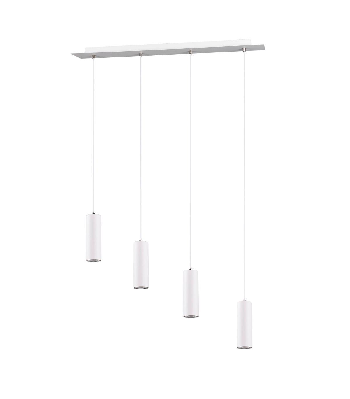 Hängeleuchte Marley in Weiß max. 35 Watt - Weiß, Design, Metall (75/150/9cm) - Trio Leuchten