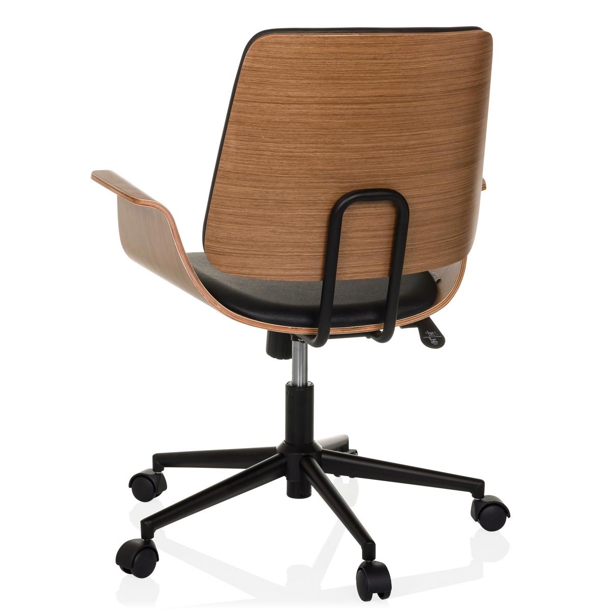 Pisarniški Stol Cenca I, Črna - črna, Moderno, kovina/umetna masa (68/92/63,5cm) - MID.YOU