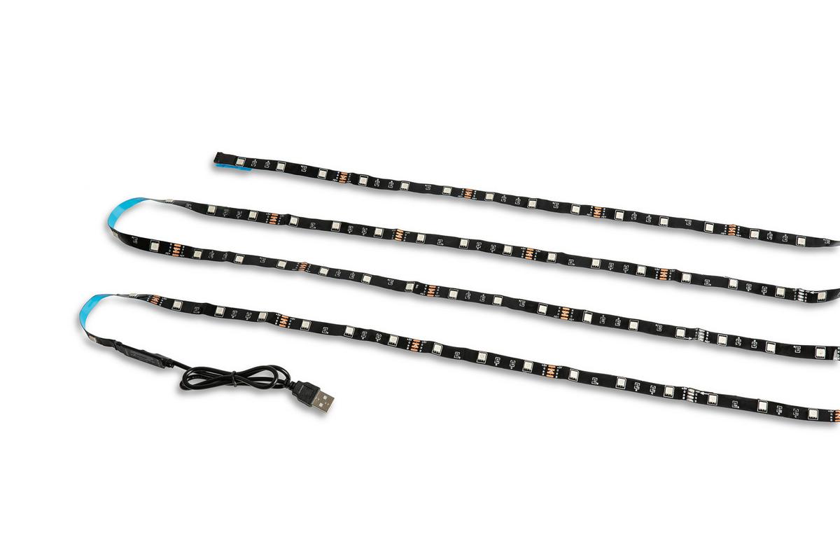 LED-Spot Easymaxx LED-Streifen diverse Farben max. 2,5 Watt - Blau/Gelb, Kunststoff (450cm)